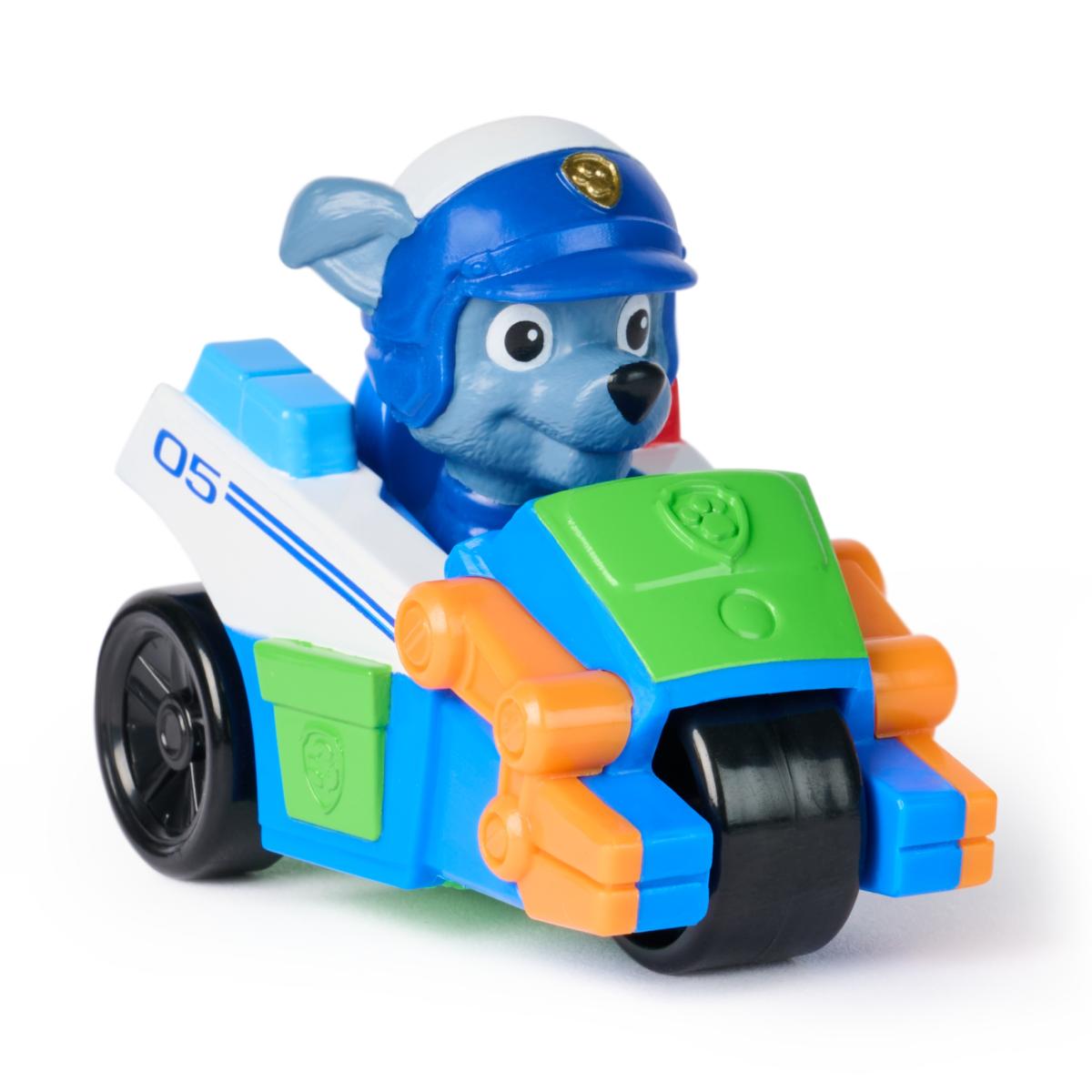 Vehículo rescate Pup Squad Racers Paw Patrol Spin Master modelos surtidos 12