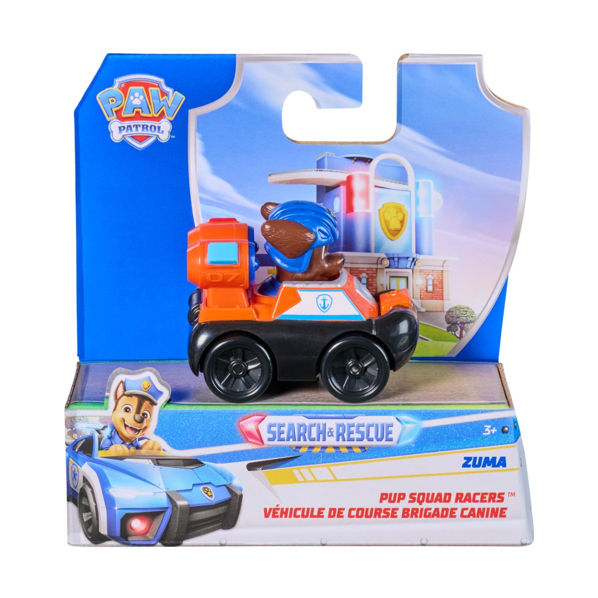 Vehículo rescate Pup Squad Racers Paw Patrol Spin Master modelos surtidos 15