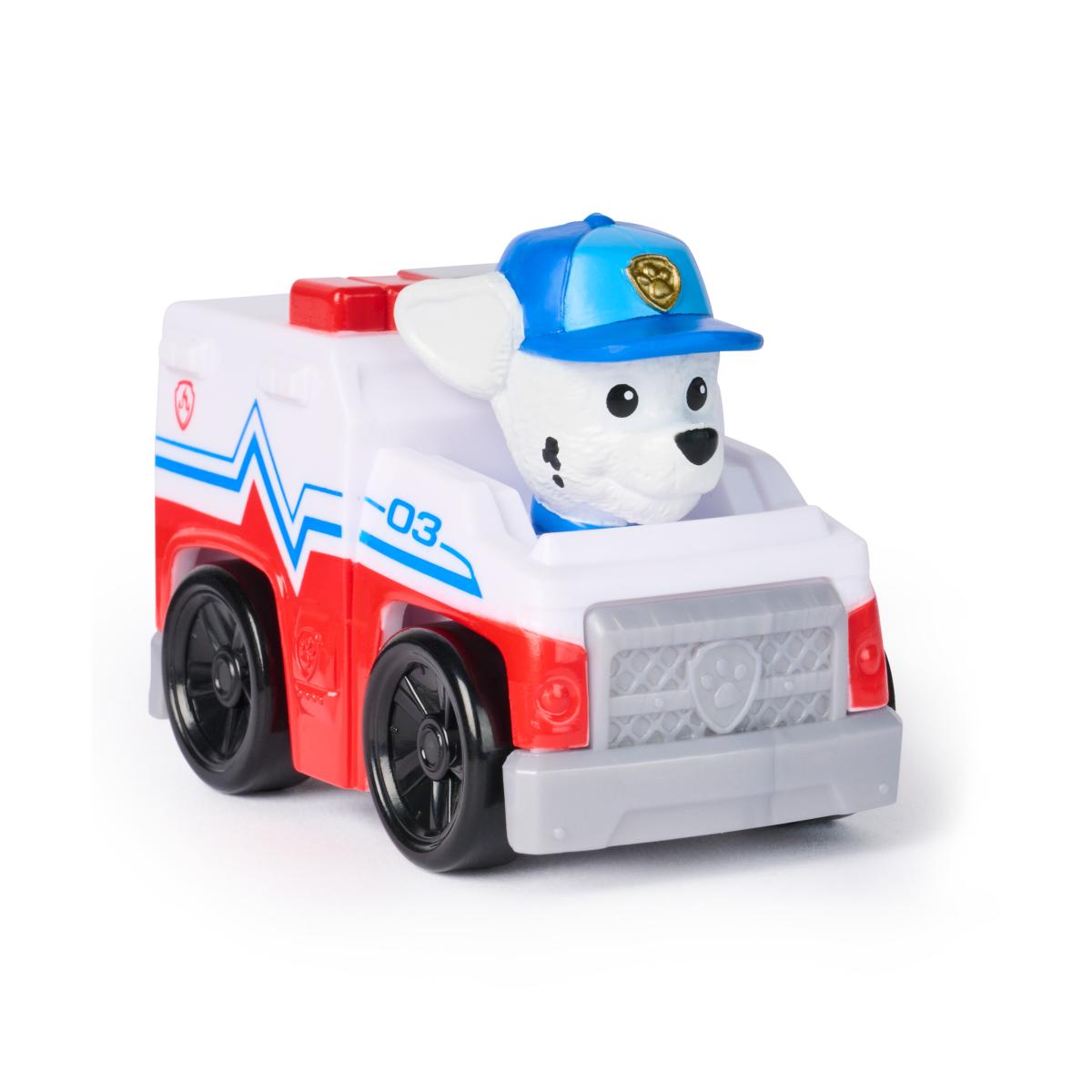 Vehículo rescate Pup Squad Racers Paw Patrol Spin Master modelos surtidos 23