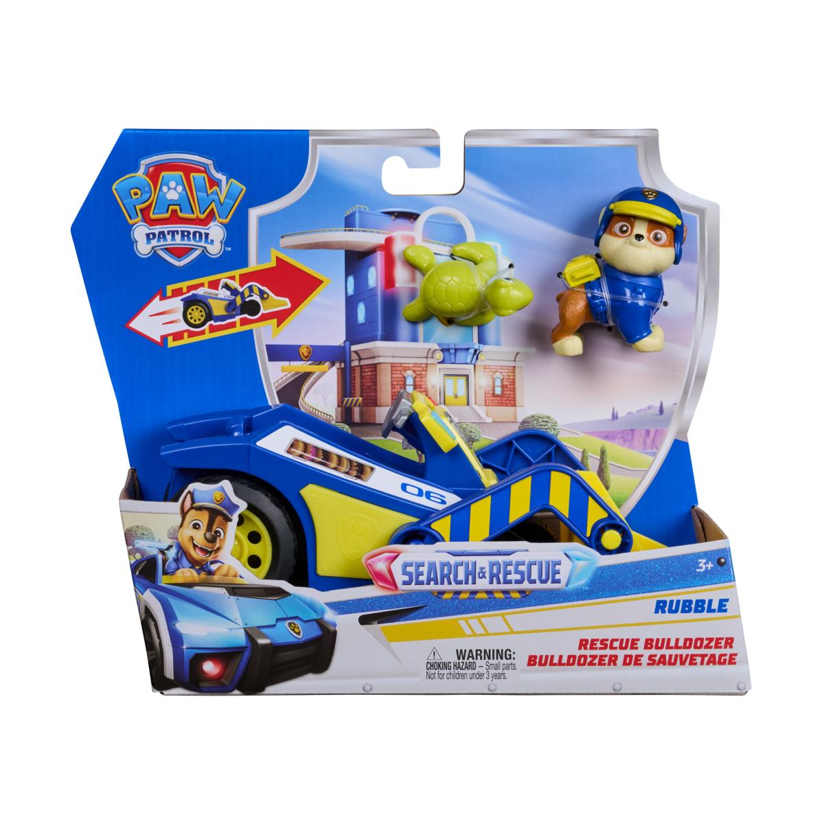 Vehículo rescate Rubble Paw Patrol Spin Master 4