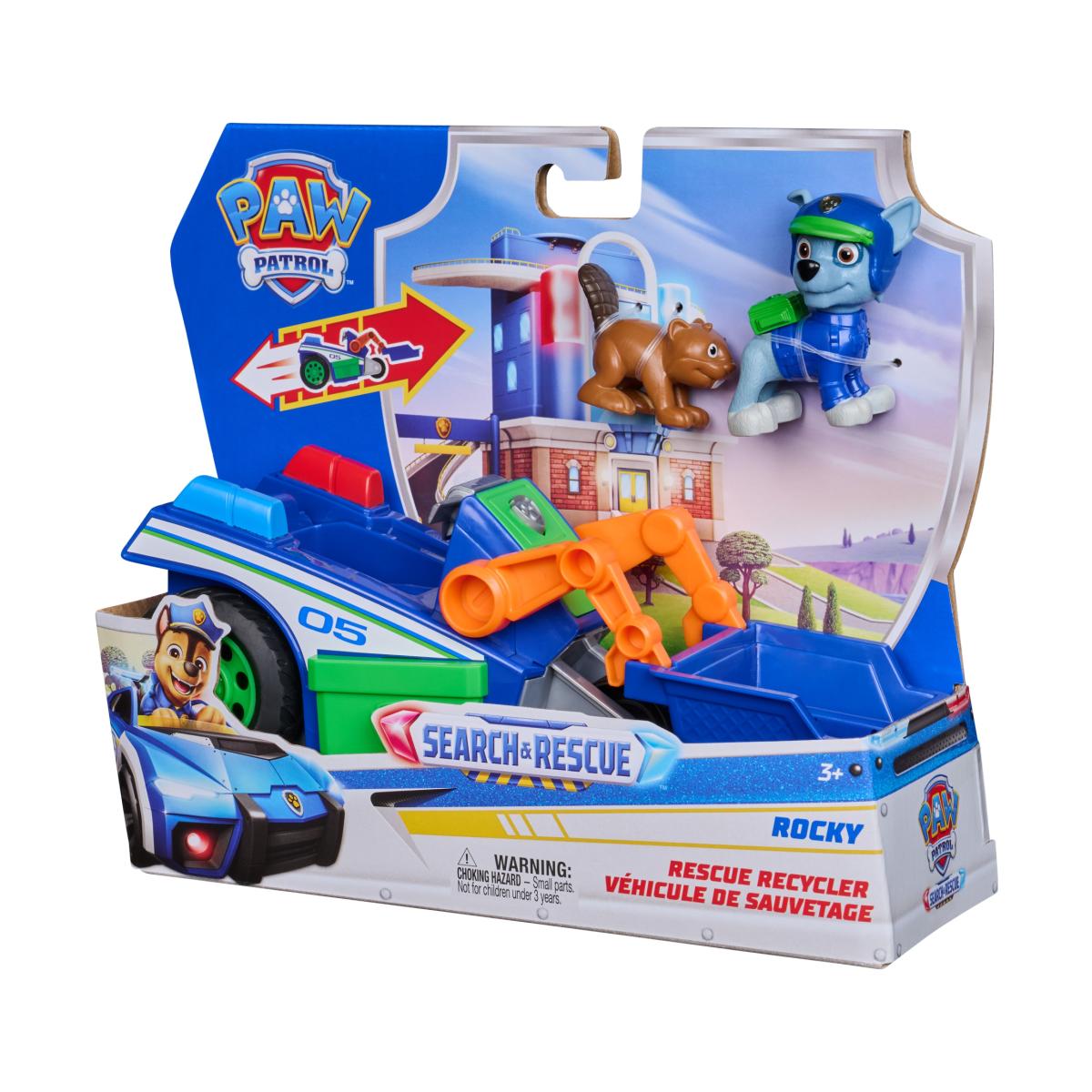 Vehículo rescate Rocky Paw Patrol Spin Master 4