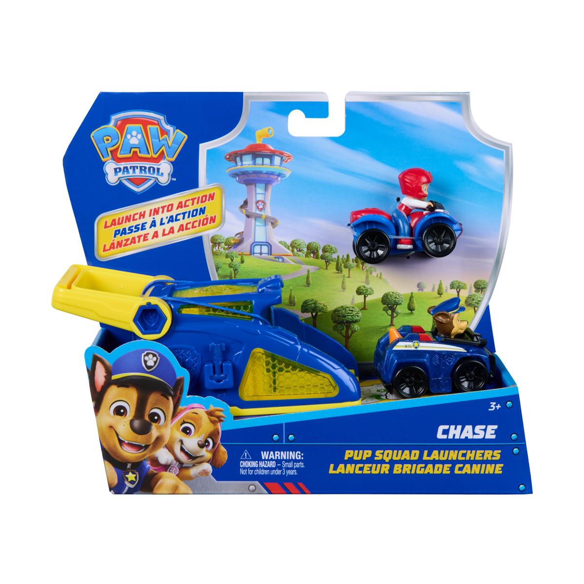 Lanzador vehículos Chase Pup Squad Paw Patrol Spin Master 4