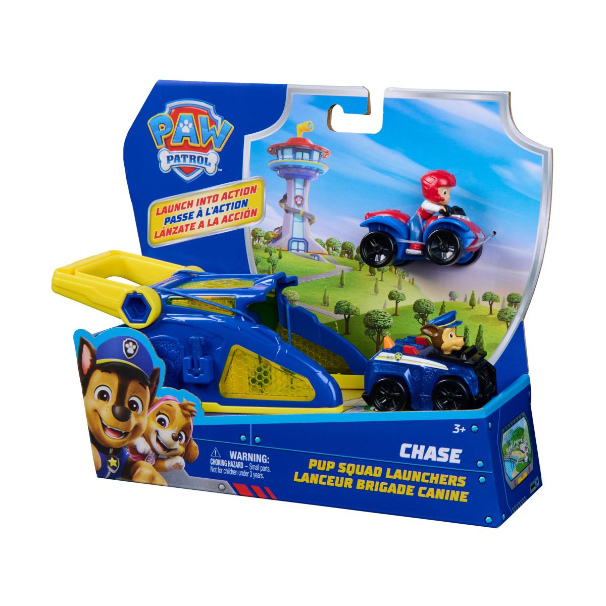 Lanzador vehículos Chase Pup Squad Paw Patrol Spin Master 5