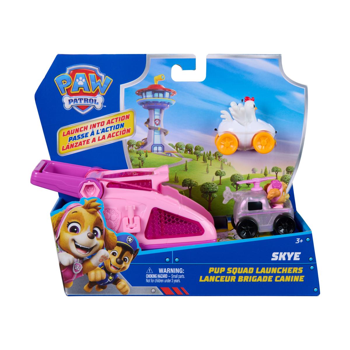 Lanzador vehículos Skye Pup Squad Paw Patrol Spin Master 5