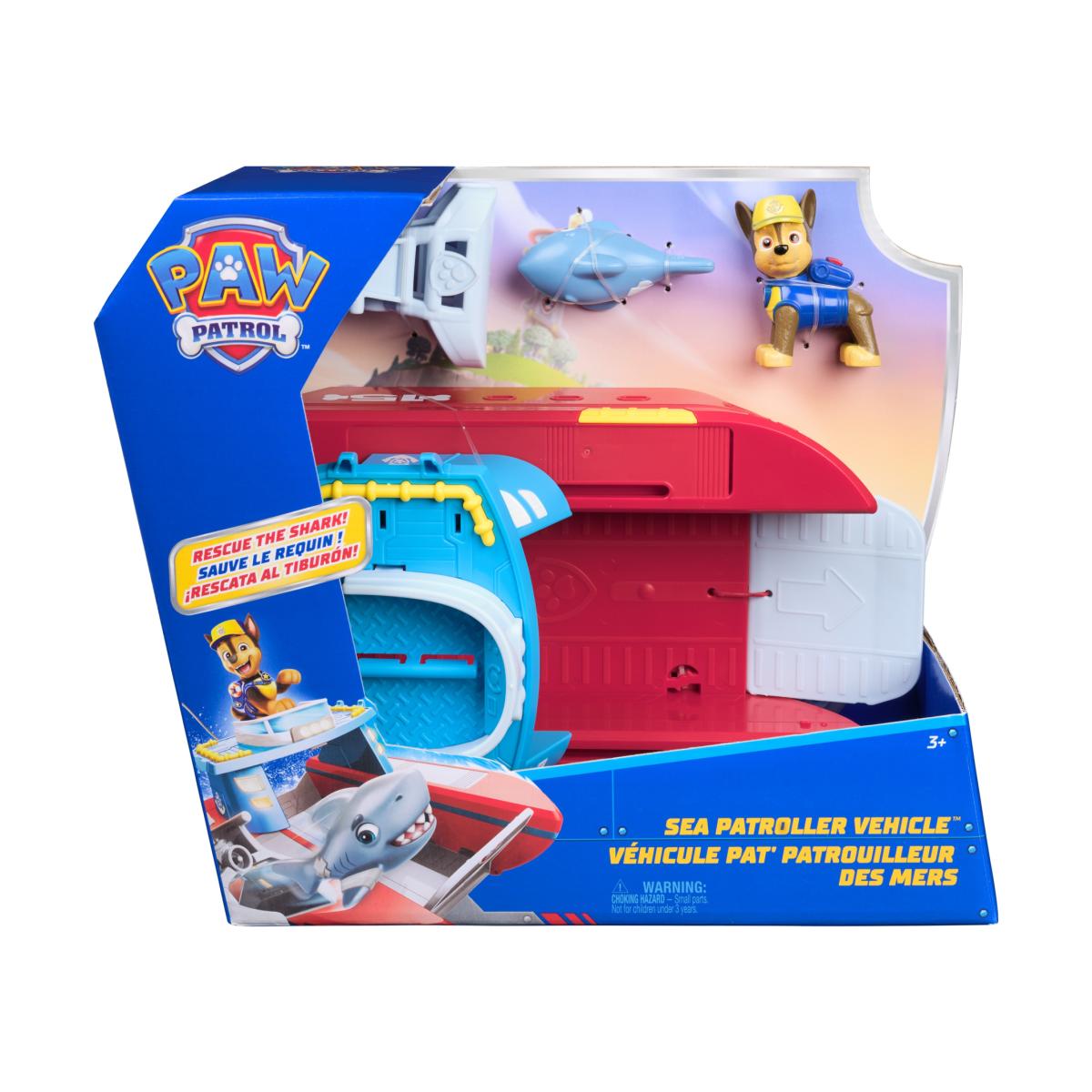 Vehículo rescate Sea Patroller Paw Patrol Spin Master 4