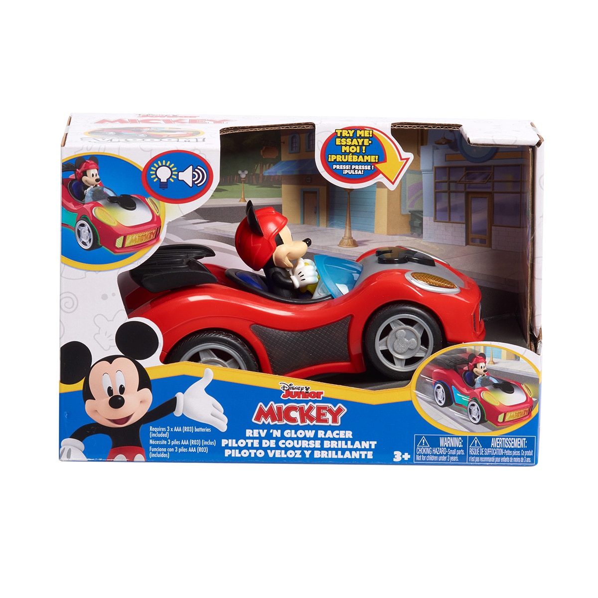 Vehículos Rev 'n Go Mickey Mouse Just Play Products 2
