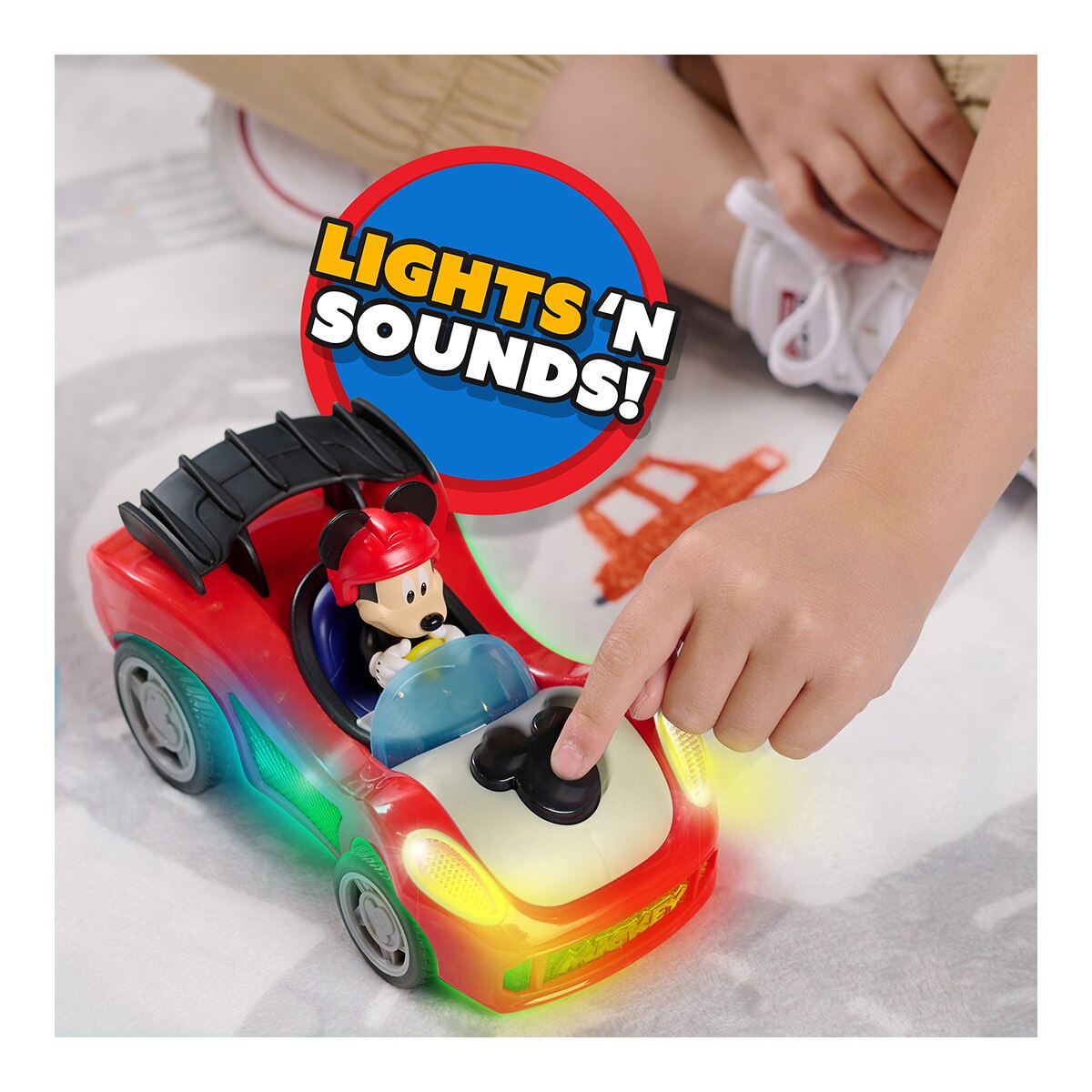 Vehículos Rev 'n Go Mickey Mouse Just Play Products 6