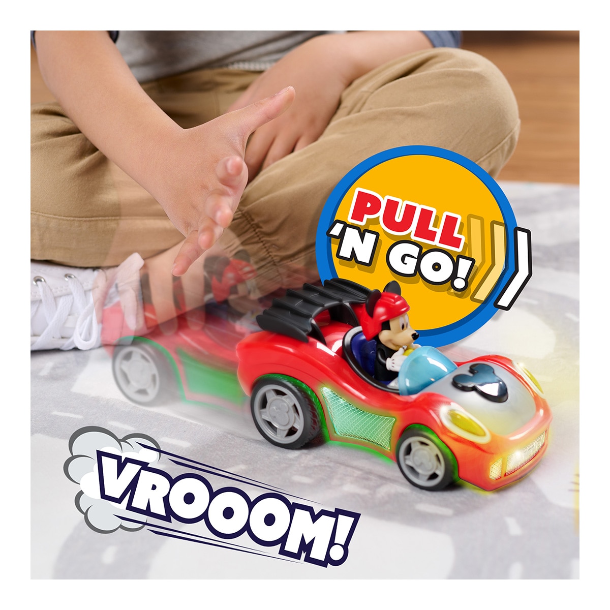 Vehículos Rev 'n Go Mickey Mouse Just Play Products 7