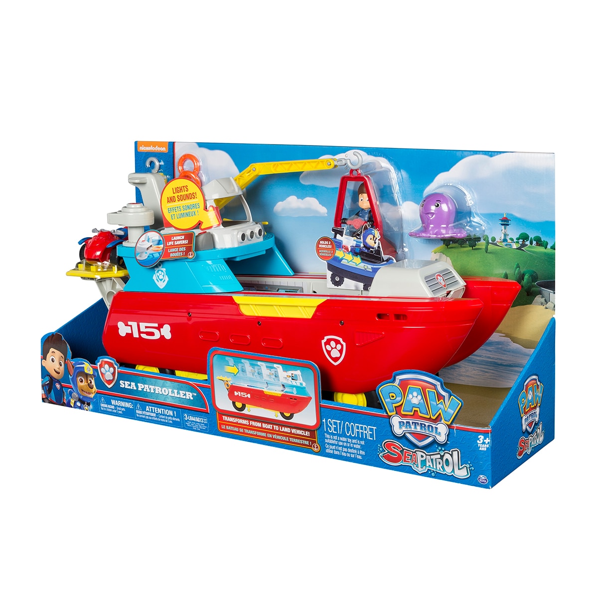 Imagen 4 de Vehículo Barco Sea Patroller con Ryder PAW Patrol Spin Master