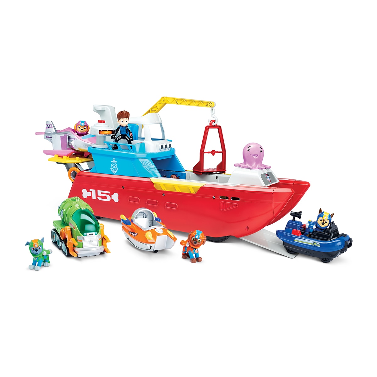 Imagen 5 de Vehículo Barco Sea Patroller con Ryder PAW Patrol Spin Master