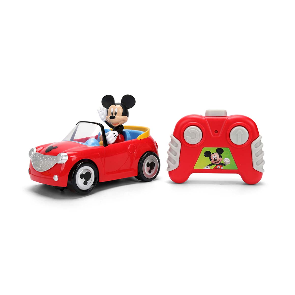 Radio control Mickey Roadster 14 cm con figura no extraible Disney-Mickey Jada 2