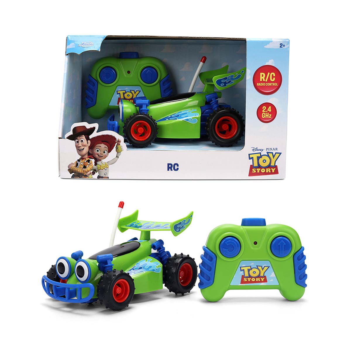 Imagen 0 de Radio control Toy Story Buggy 1:32 fácil de usar Disney-Pixar Jada