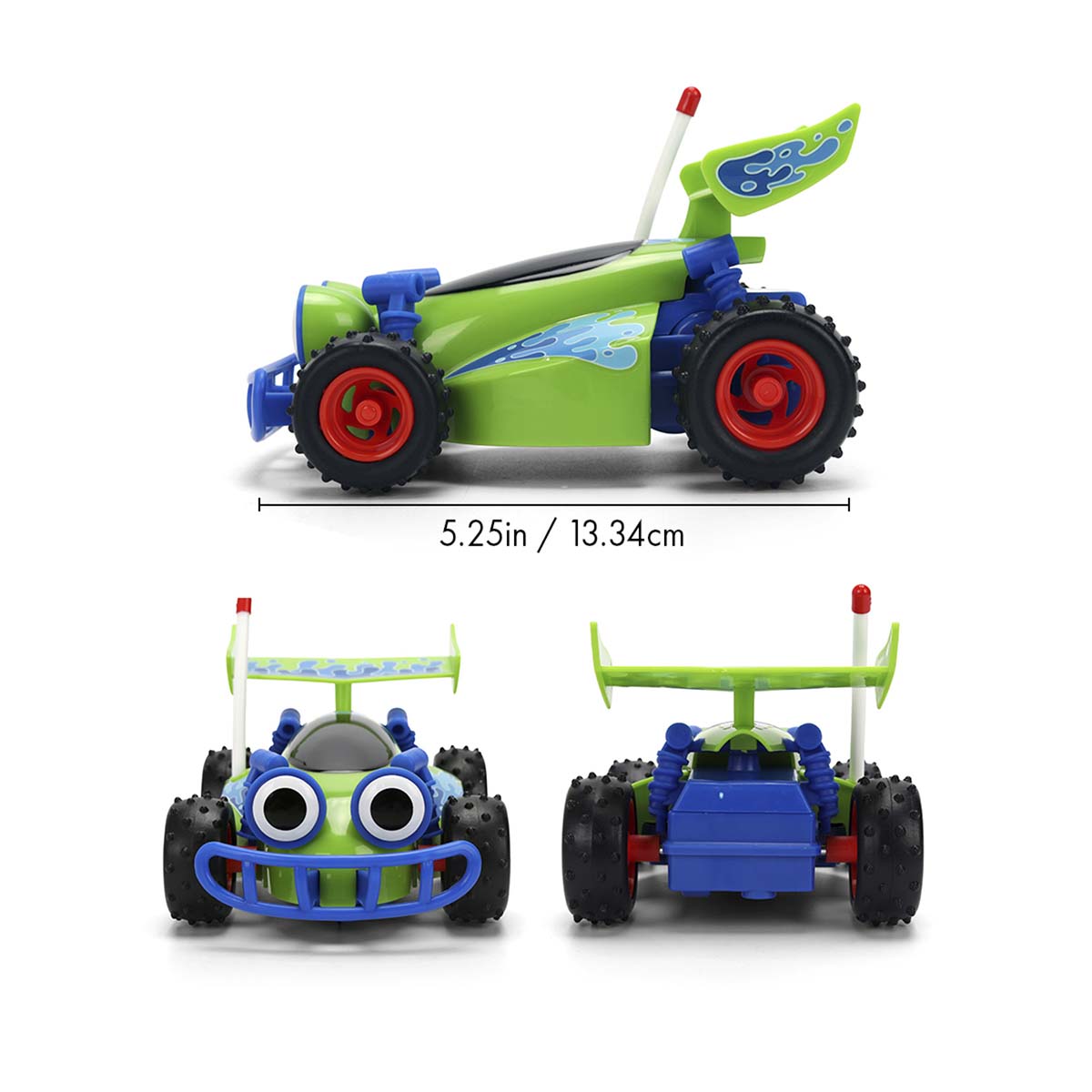 Radio control Toy Story Buggy 1:32 fácil de usar Disney-Pixar Jada 3
