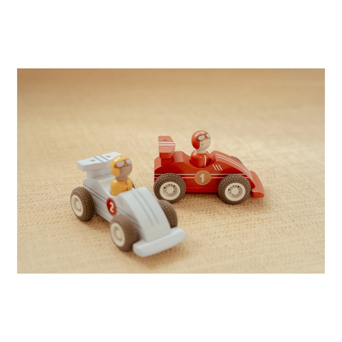 Set coches carrera retroceso FSC Little Dutch 6