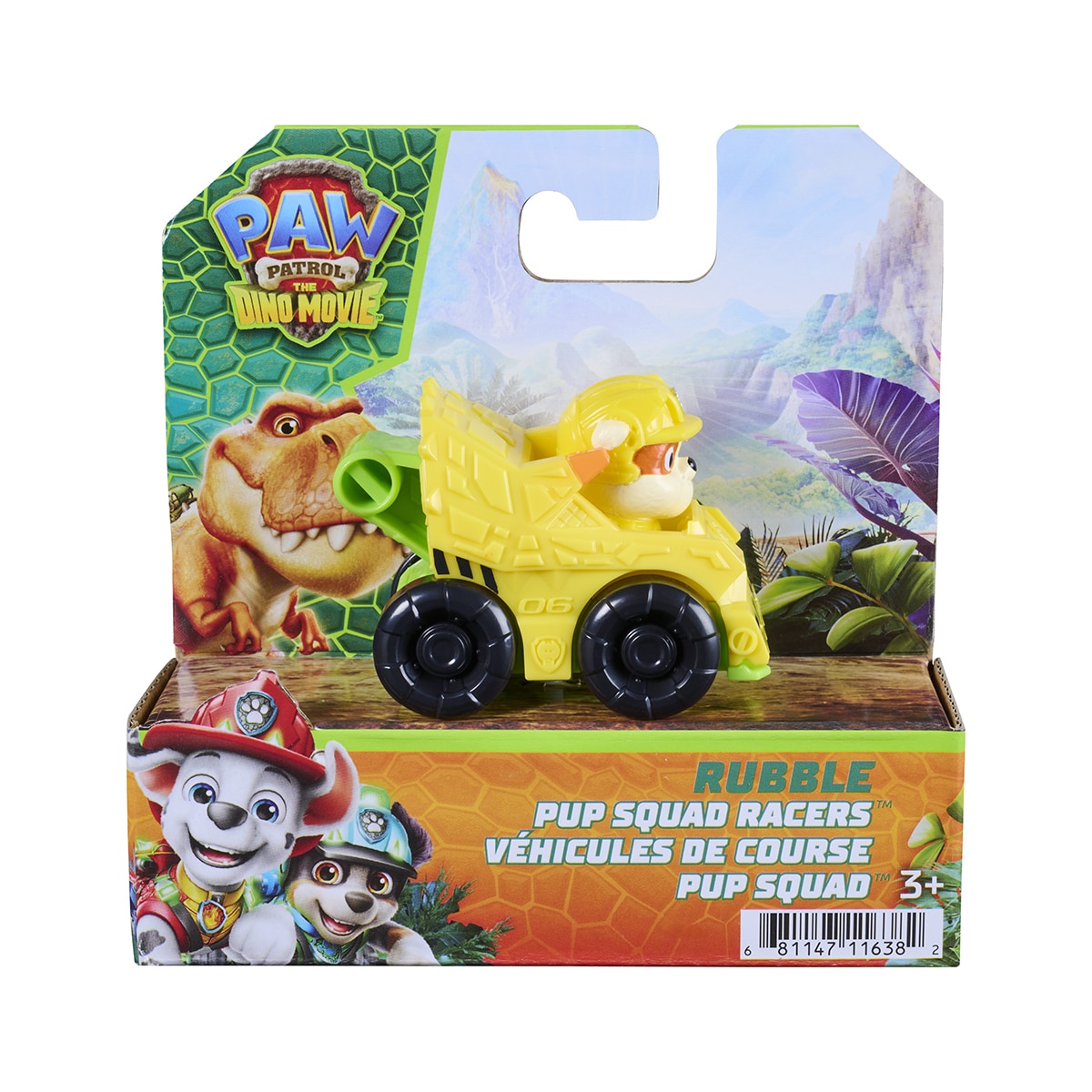 Veículo Pup Squad Racers Dino da Patrulha Canina (Paw Patrol) – Modelos Sortidos Envio Aleatório 3
