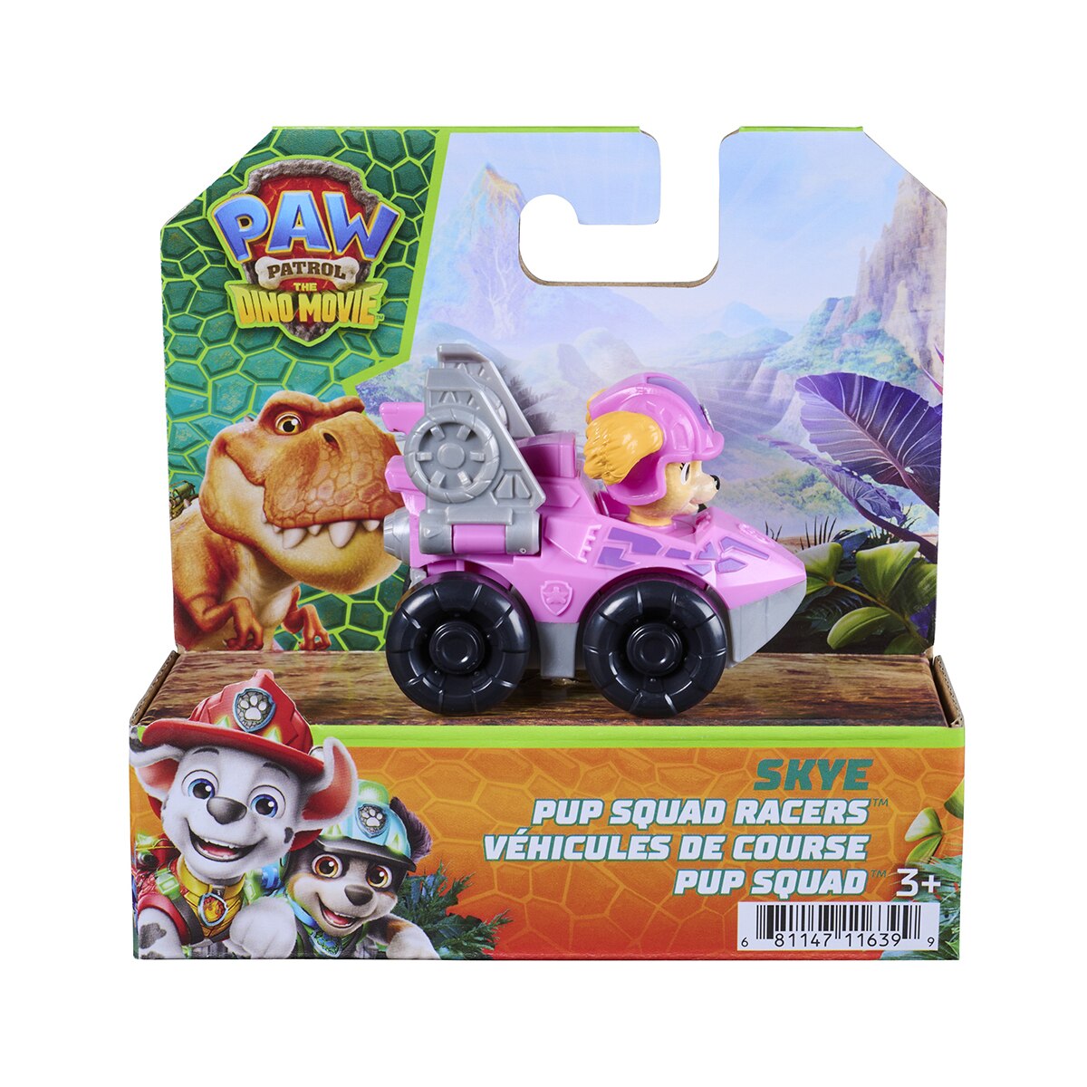 Veículo Pup Squad Racers Dino da Patrulha Canina (Paw Patrol) – Modelos Sortidos Envio Aleatório 4