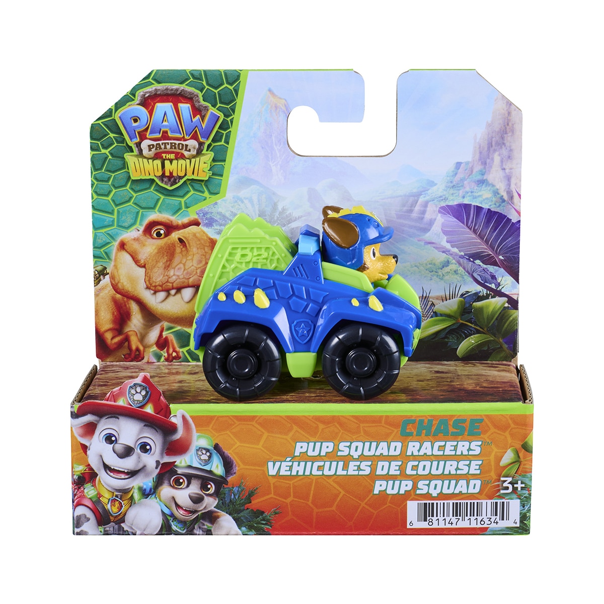 Veículo Pup Squad Racers Dino da Patrulha Canina (Paw Patrol) – Modelos Sortidos Envio Aleatório 5