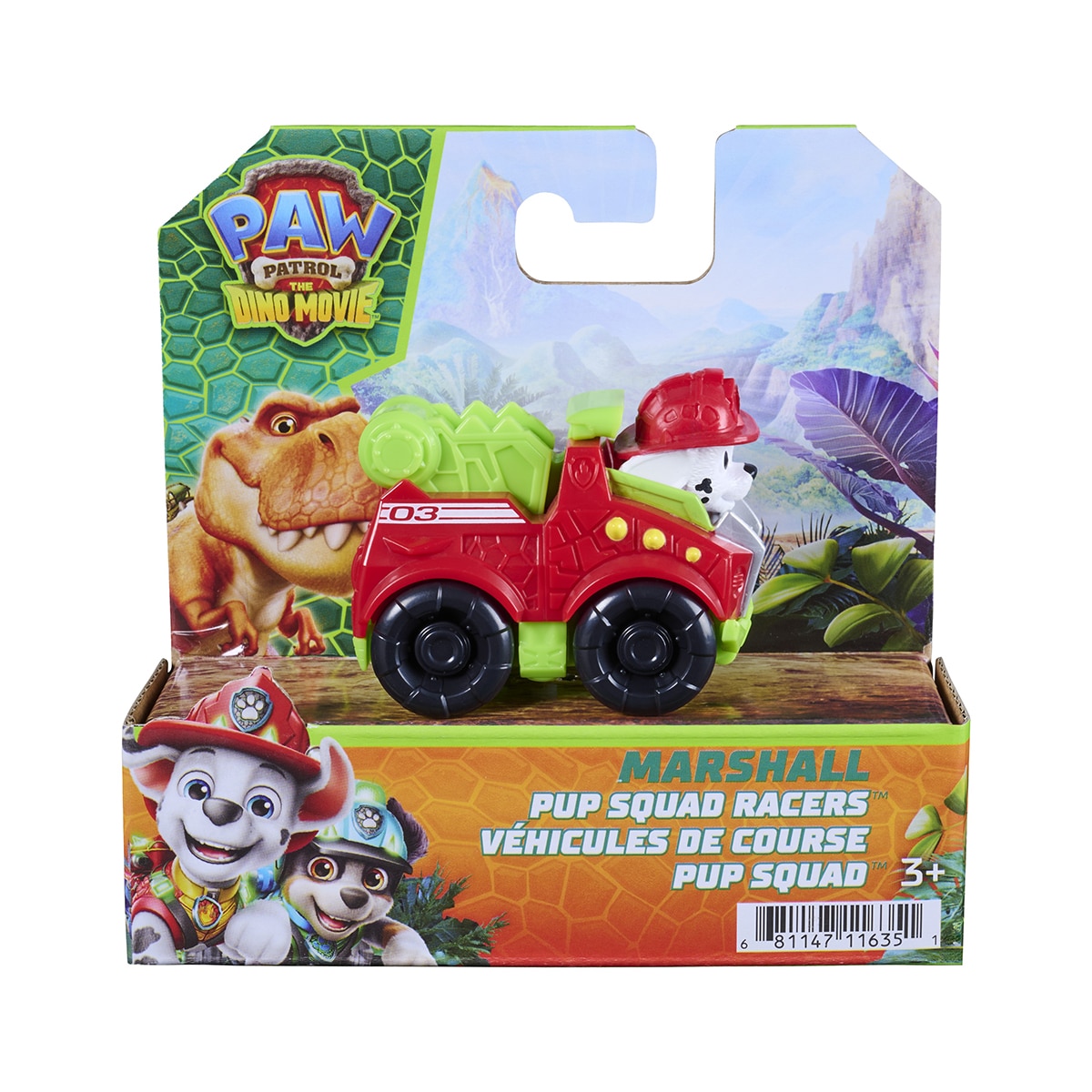 Veículo Pup Squad Racers Dino da Patrulha Canina (Paw Patrol) – Modelos Sortidos Envio Aleatório 6