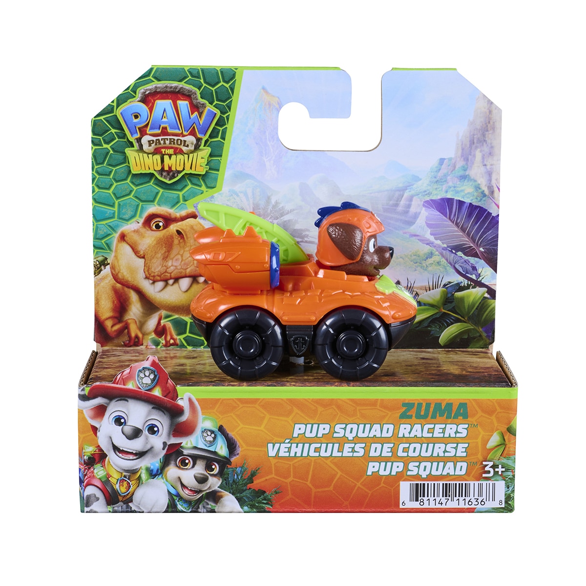 Veículo Pup Squad Racers Dino da Patrulha Canina (Paw Patrol) – Modelos Sortidos Envio Aleatório 7