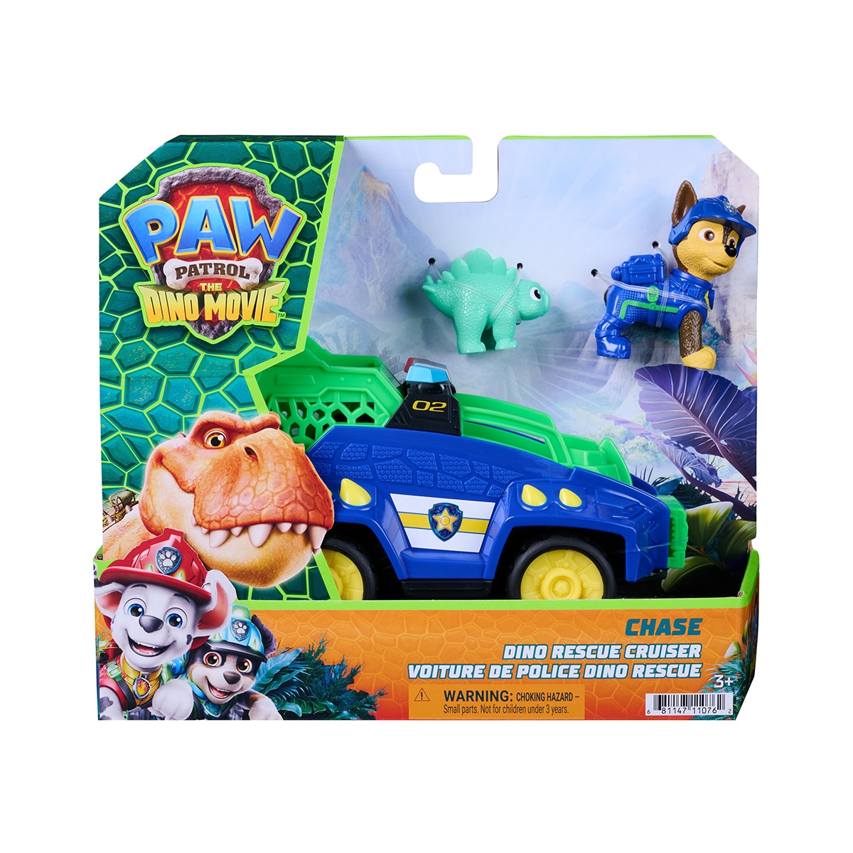 Vehículo Dino Chase Patrulla Canina Paw Patrol 3