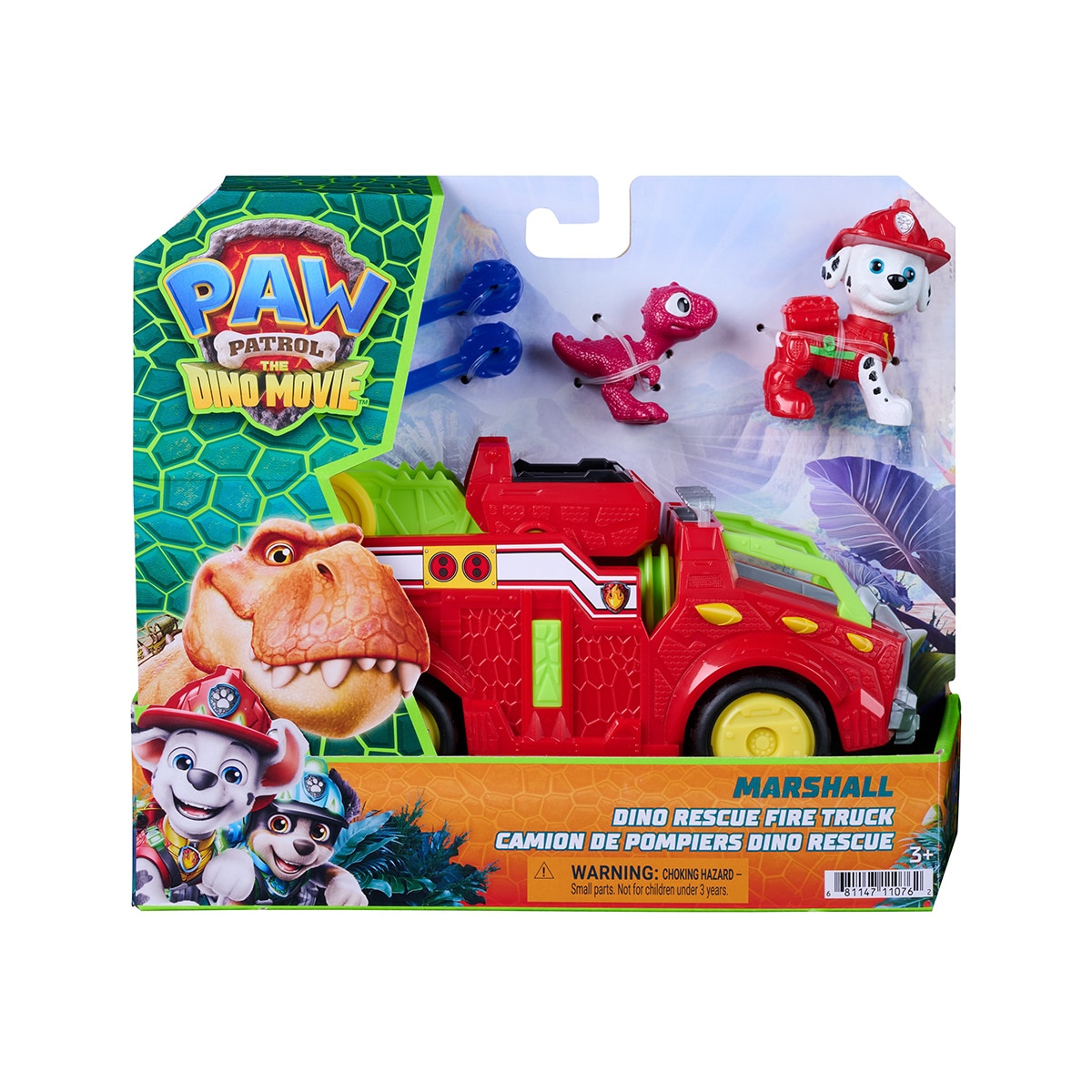 Vehículo Dino Marshall Patrulla Canina Paw Patrol 2