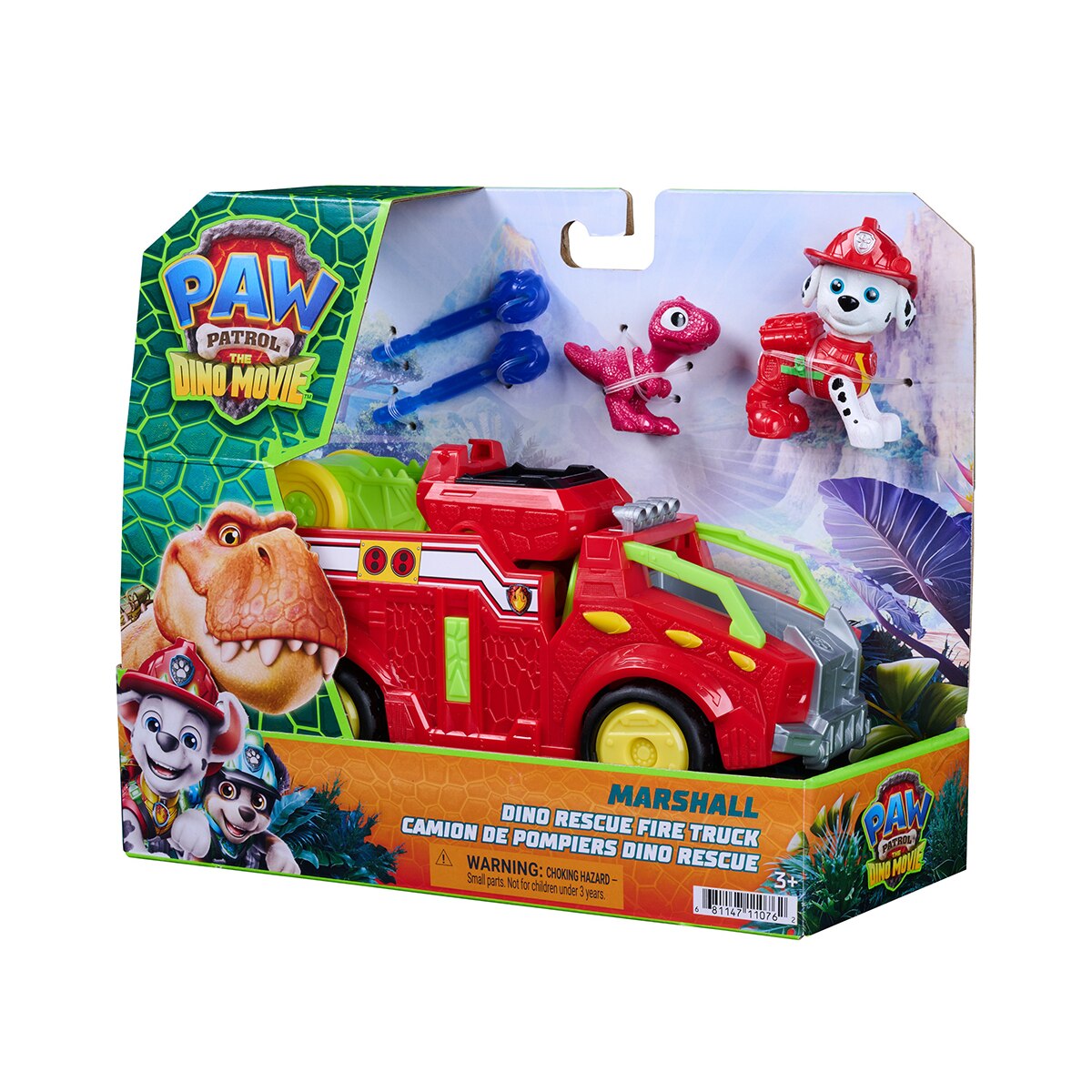 Vehículo Dino Marshall Patrulla Canina Paw Patrol 7