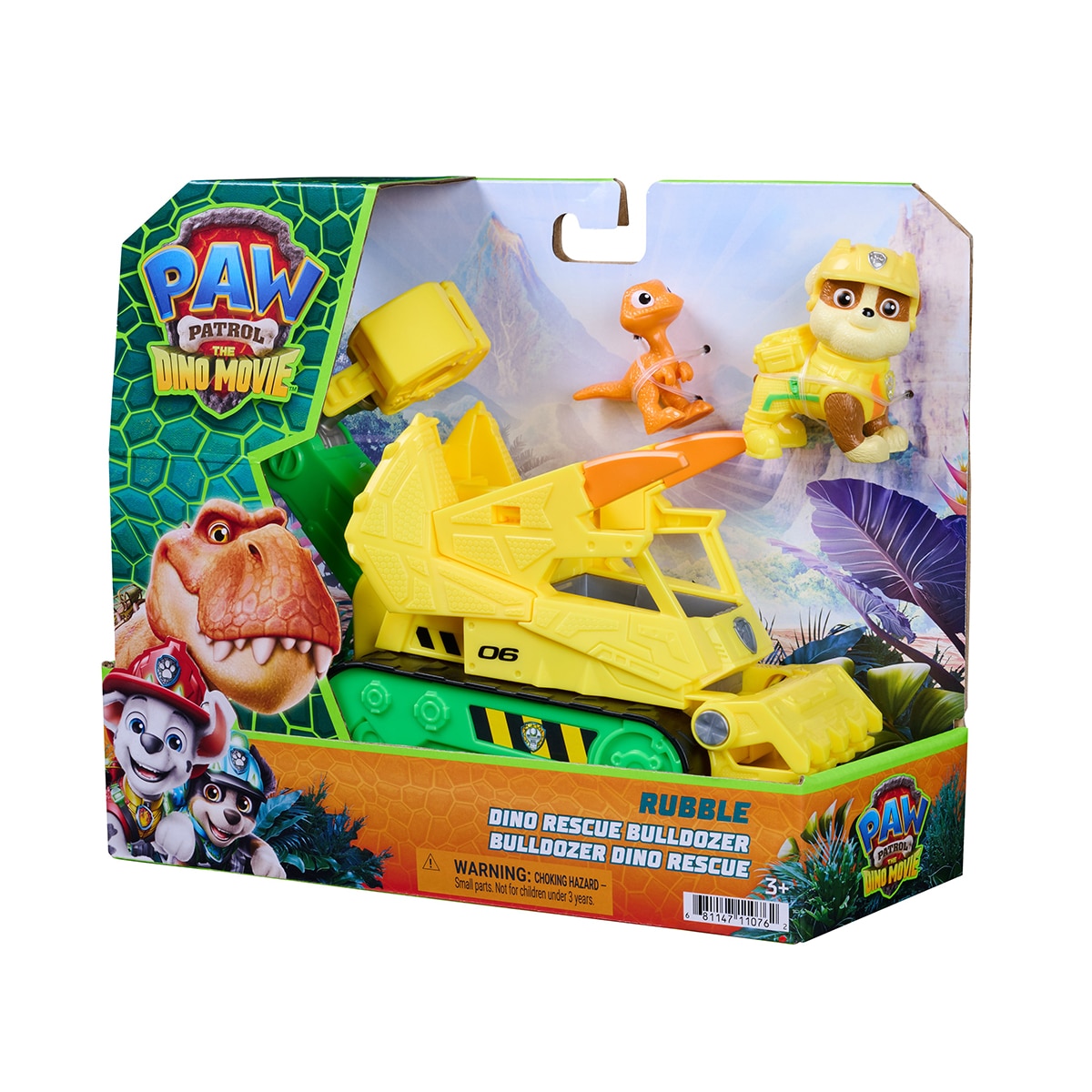 Vehículo Dino Rubble Patrulla Canina Paw Patrol 7