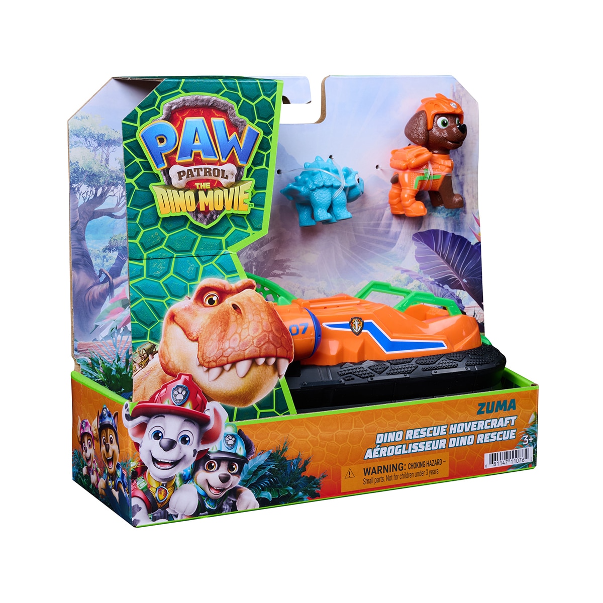 Veículo Hovercraft Dino Rescue com Figura do Zuma 7