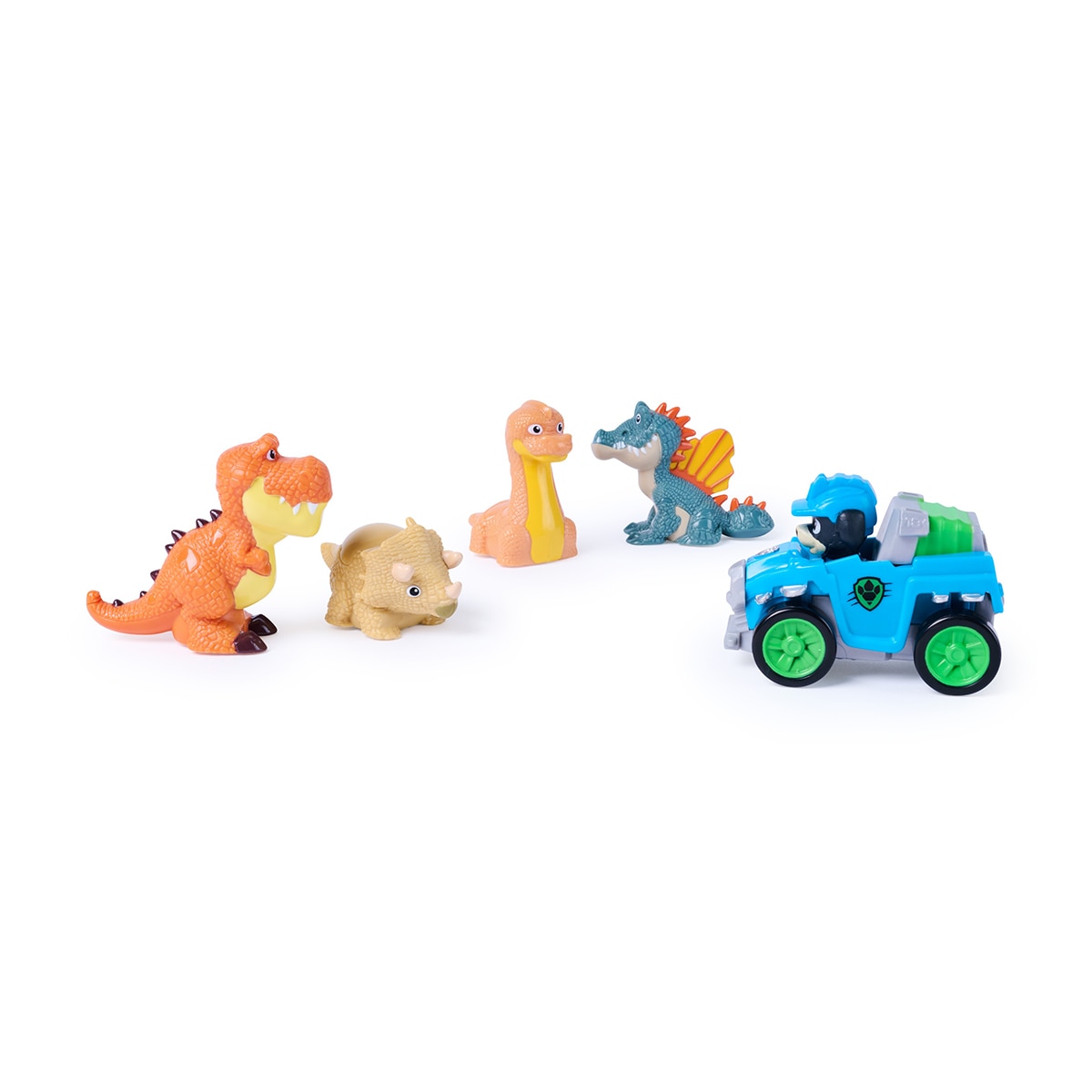 Set de figuras Rex & Crew Dino Pup Squad Pack Patrulla Canina Paw Patrol 3