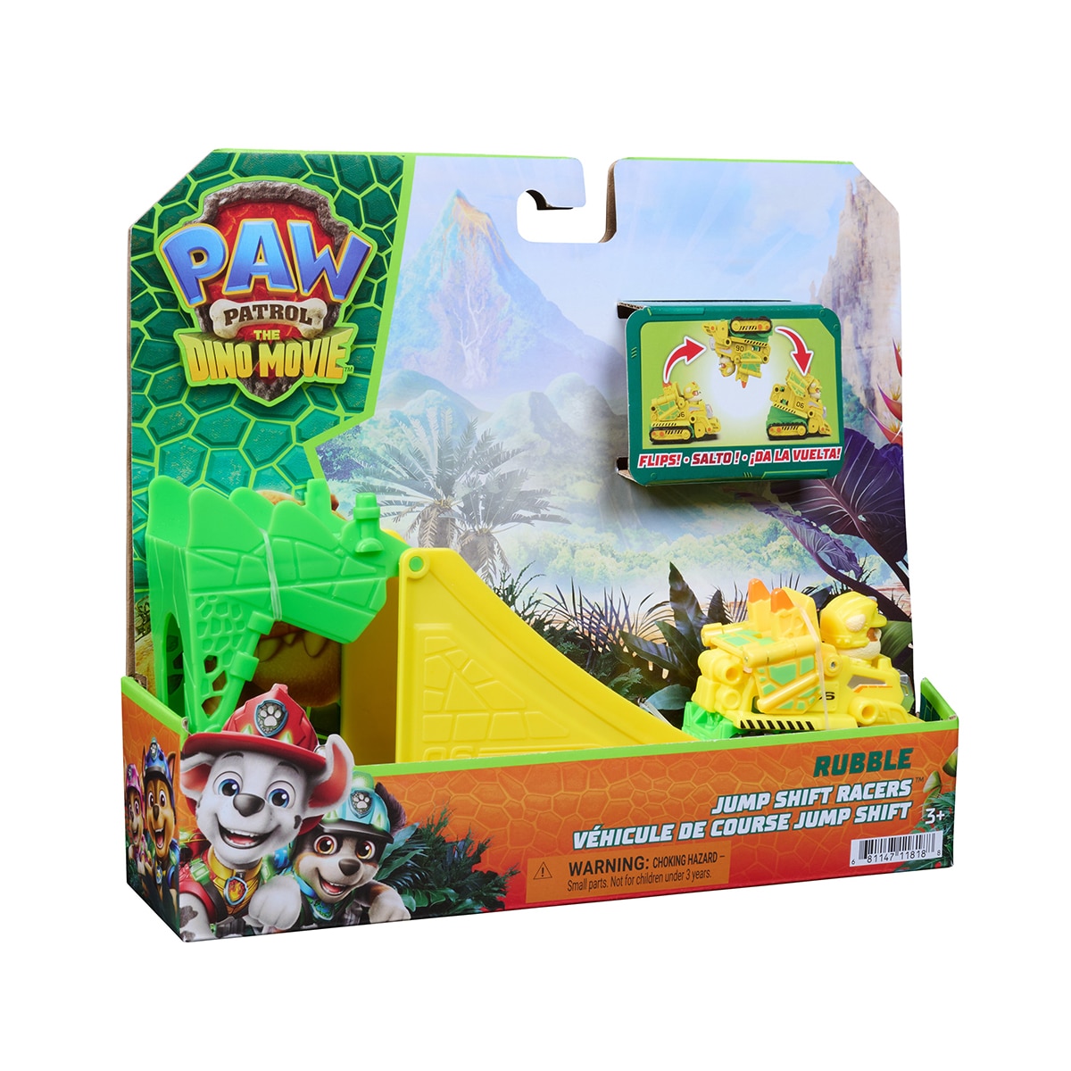 Veículo Pup Squad Dino Jump Flip da Patrulha Canina (Paw Patrol) – Modelos Sortidos Envio Aleatório 23