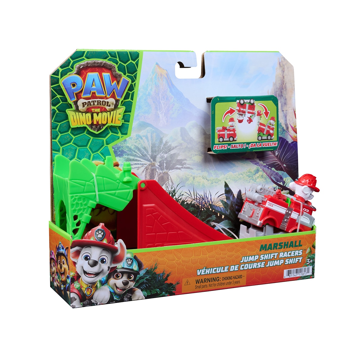 Veículo Pup Squad Dino Jump Flip da Patrulha Canina (Paw Patrol) – Modelos Sortidos Envio Aleatório 26