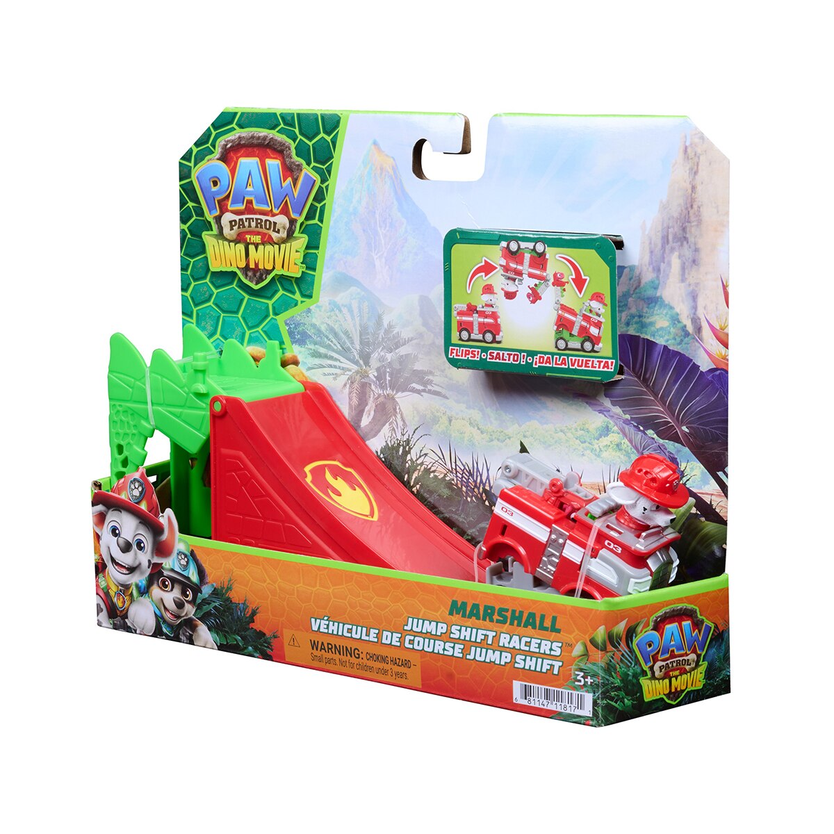 Veículo Pup Squad Dino Jump Flip da Patrulha Canina (Paw Patrol) – Modelos Sortidos Envio Aleatório 28