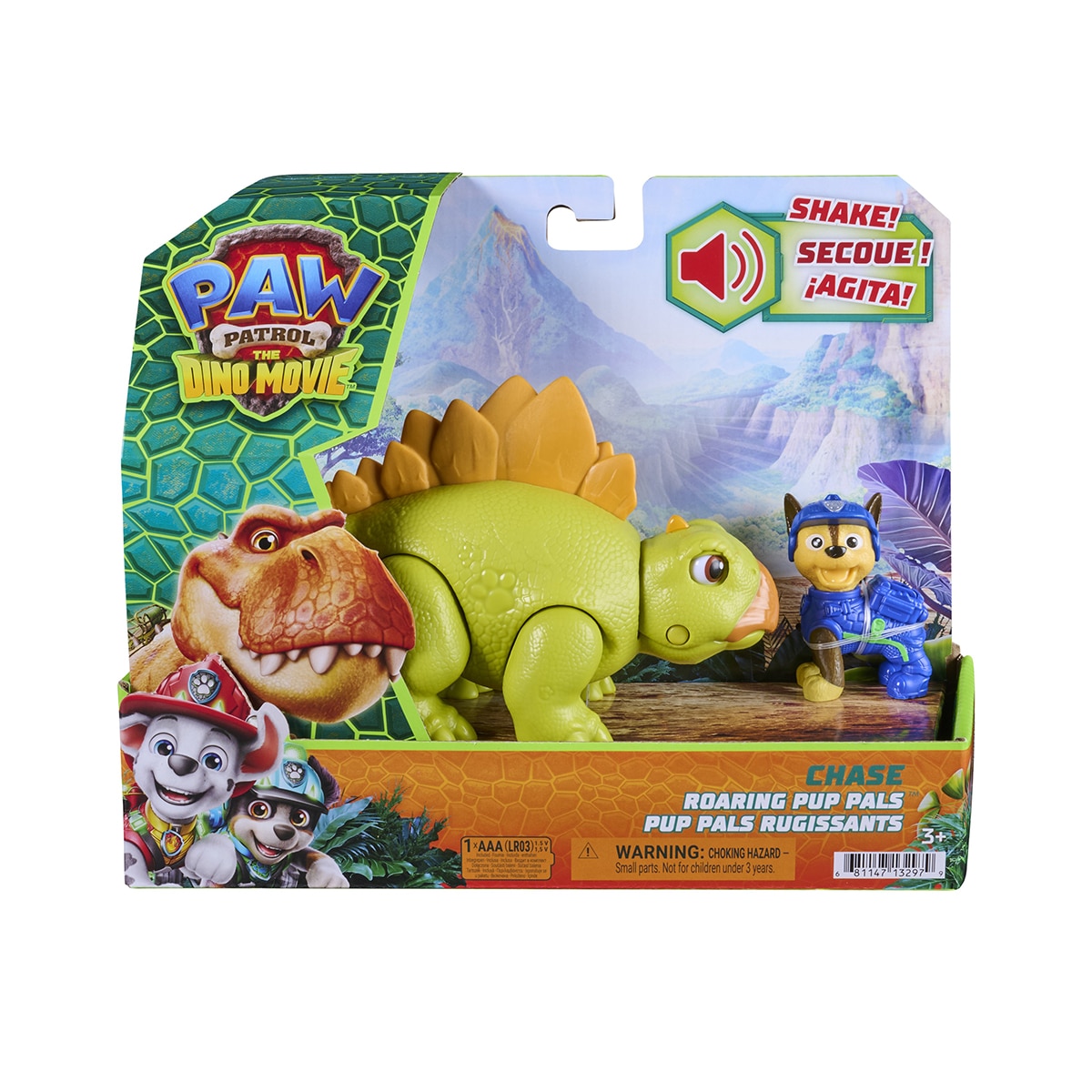 Figura de Dinossauro Pup Pals com o Chase 2