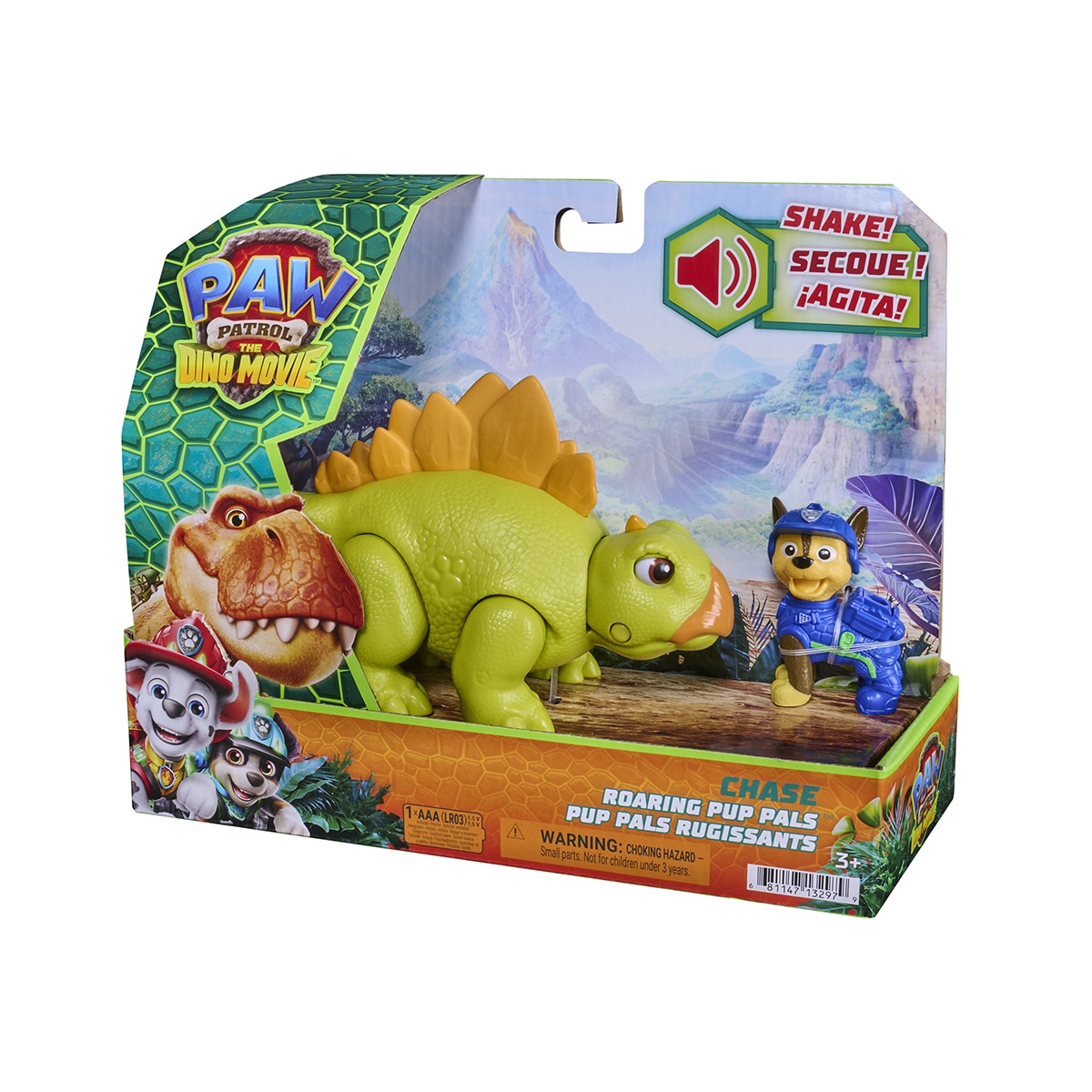Figura de Dinossauro Pup Pals com o Chase 8