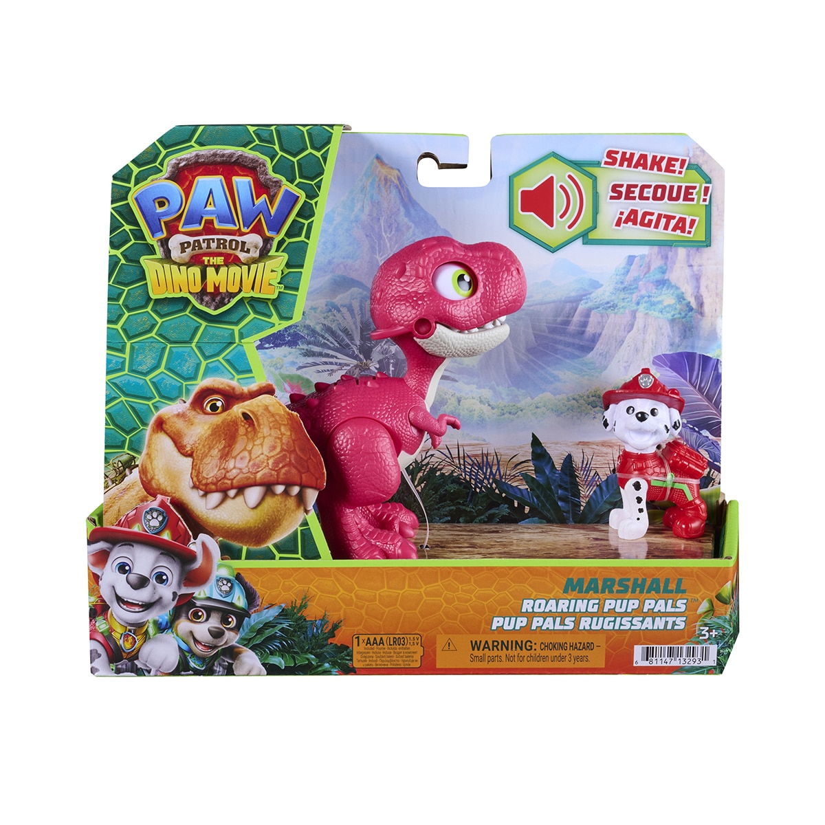 Figura de Dinossauro Pup Pals com o Marshall 2