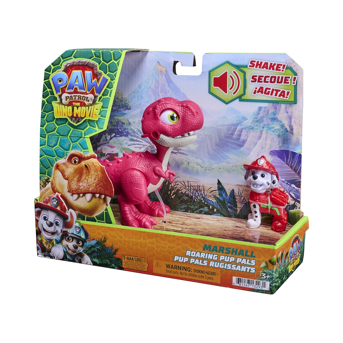 Figura de Dinossauro Pup Pals com o Marshall 3