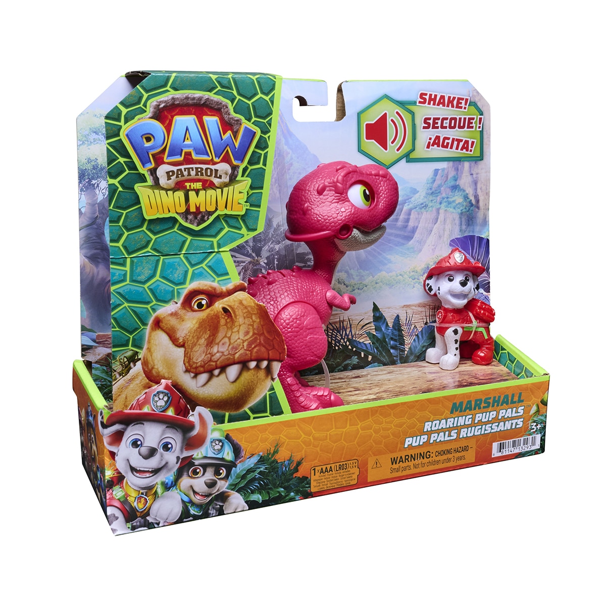 Figura de Dinossauro Pup Pals com o Marshall 8