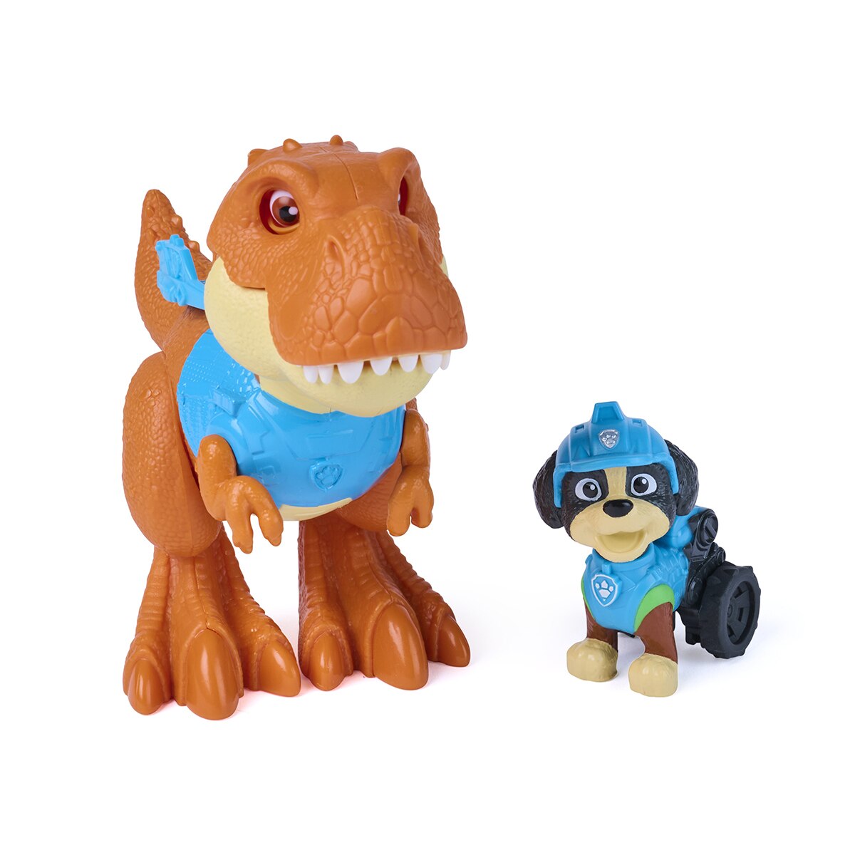 Imagen 0 de Figura Dino Rugiente con figura Rex Patrulla Canina Paw Patrol