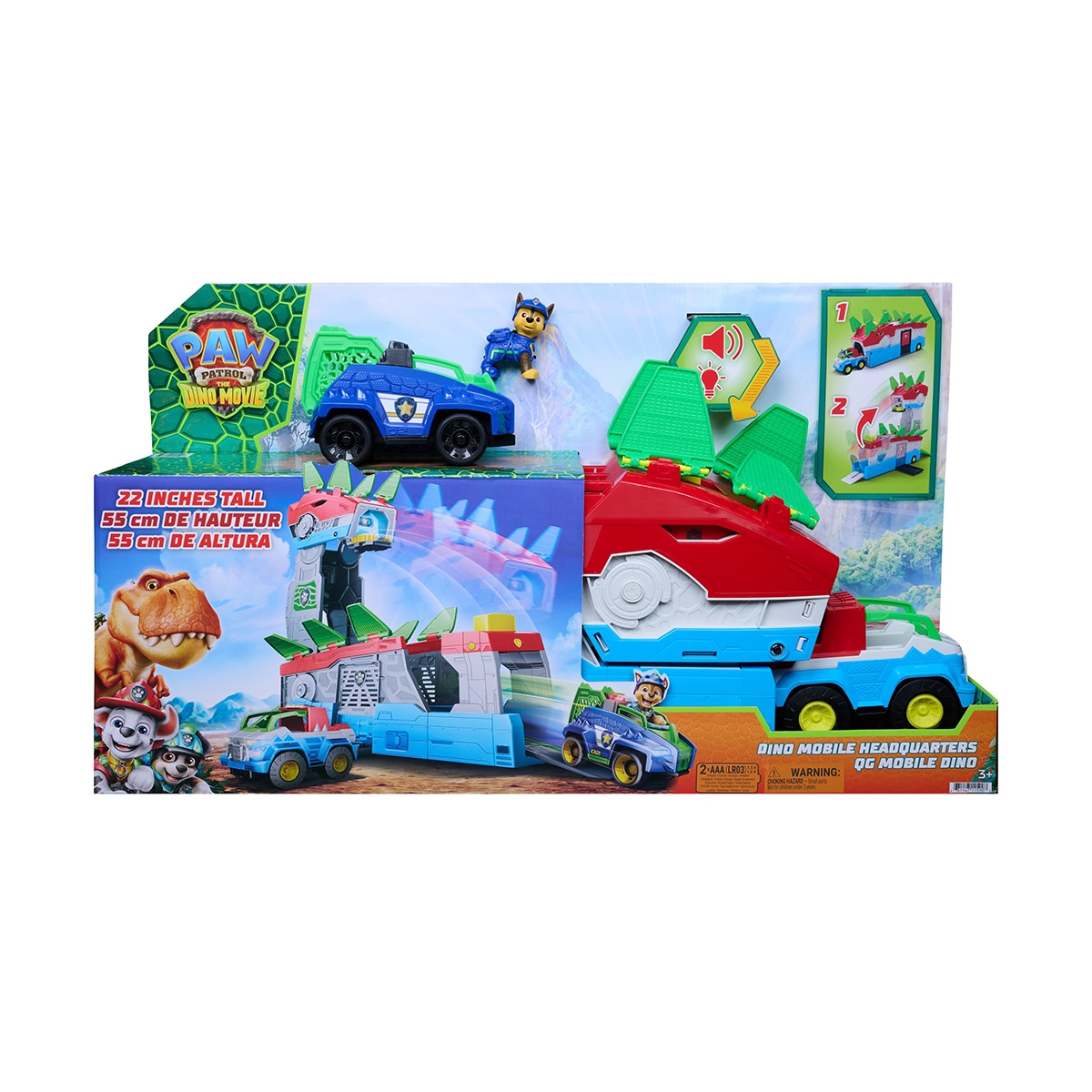 Imagen 0 de Vehículo centro de mando Dino Patrulla Canina Paw Patrol