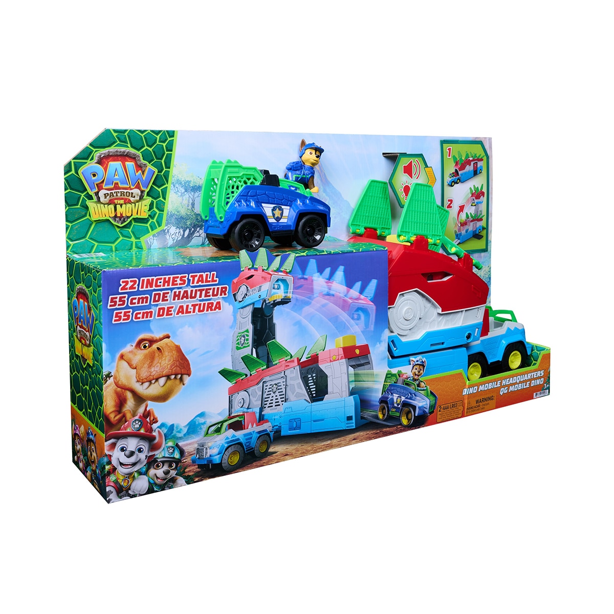 Vehículo centro de mando Dino Patrulla Canina Paw Patrol 18