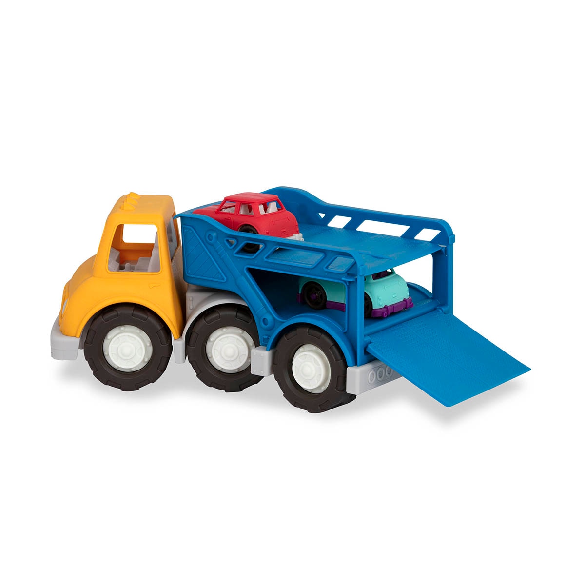 Camión de Transporte con 2 Coches Battat 2