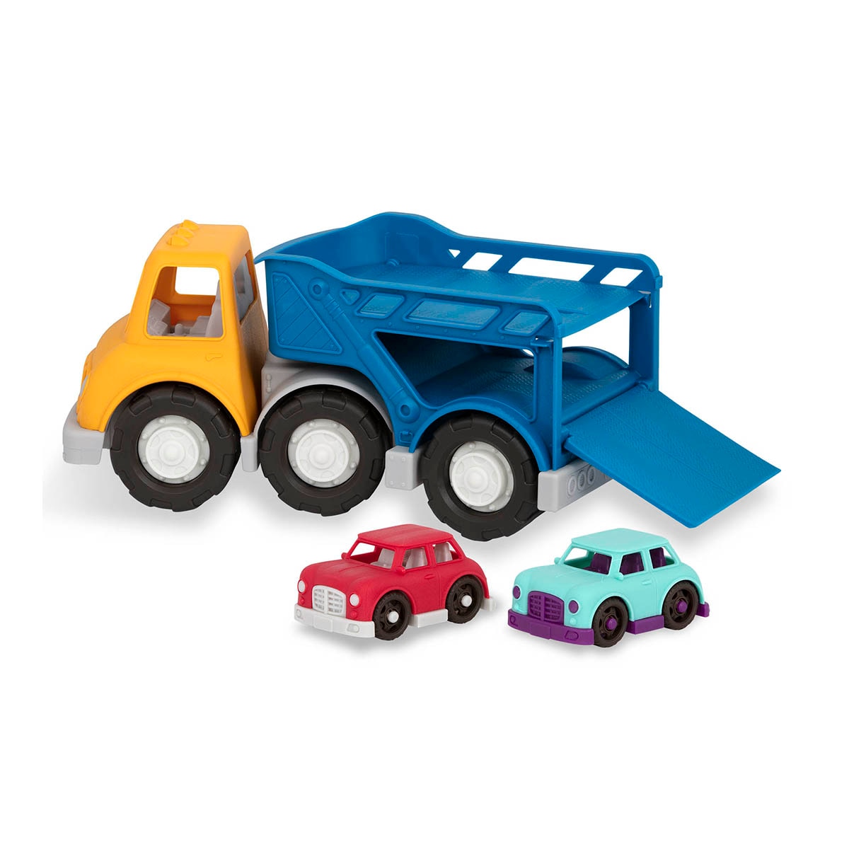 Camión de Transporte con 2 Coches Battat 5