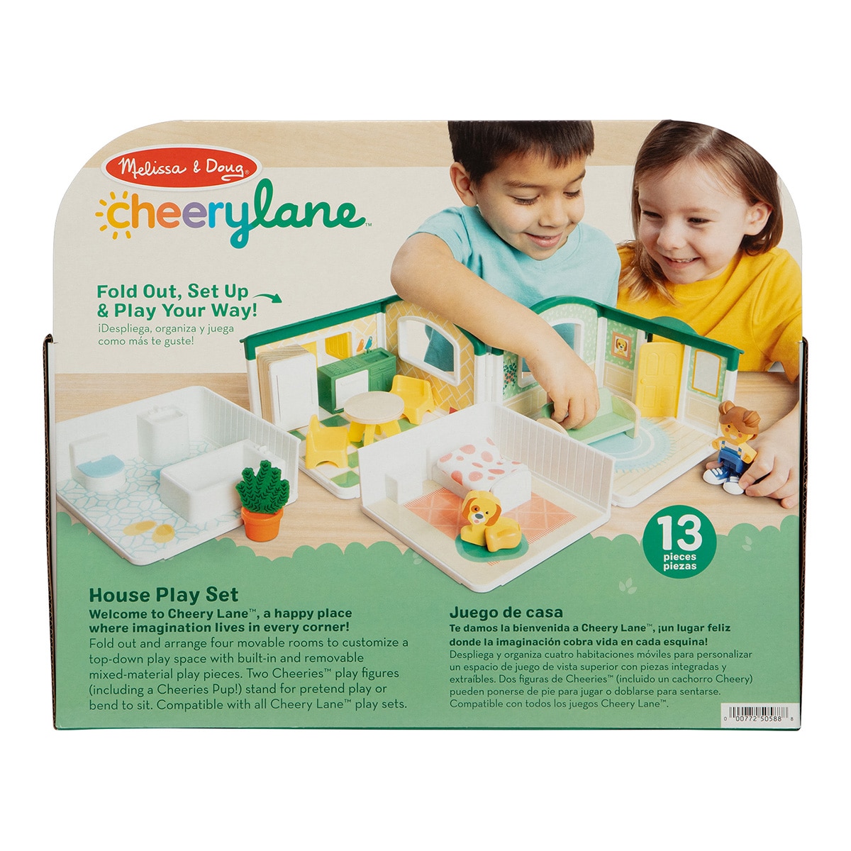 Playset Casita de Juguete Cheery Lane House Melissa & Doug 4