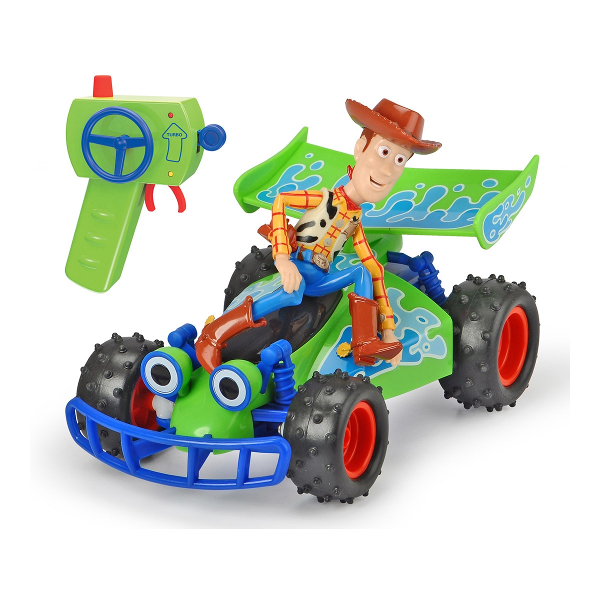 Radio Control Turbo Buggy Woody 1:24 Toy Story Jada 3