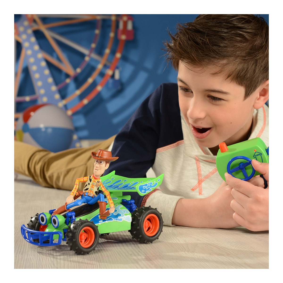 Radio Control Turbo Buggy Woody 1:24 Toy Story Jada 7