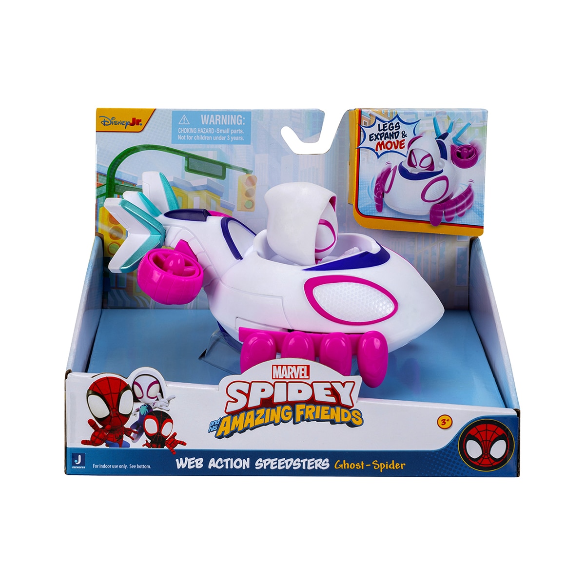 Imagen 3 de Vehículo con alas Web Action Speedsters Spidey And Friends Spiderman modelos surtidos