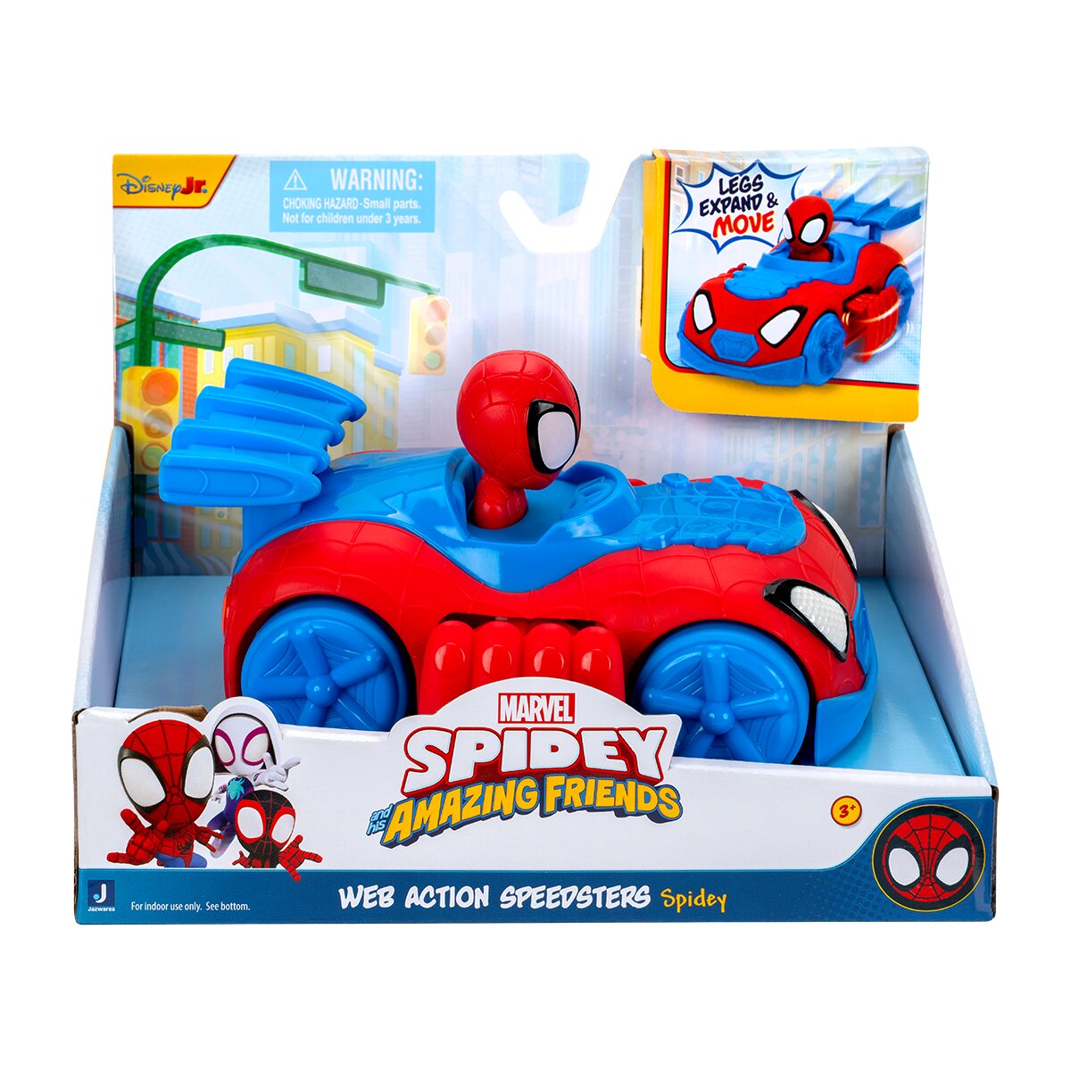 Imagen 4 de Vehículo con alas Web Action Speedsters Spidey And Friends Spiderman modelos surtidos