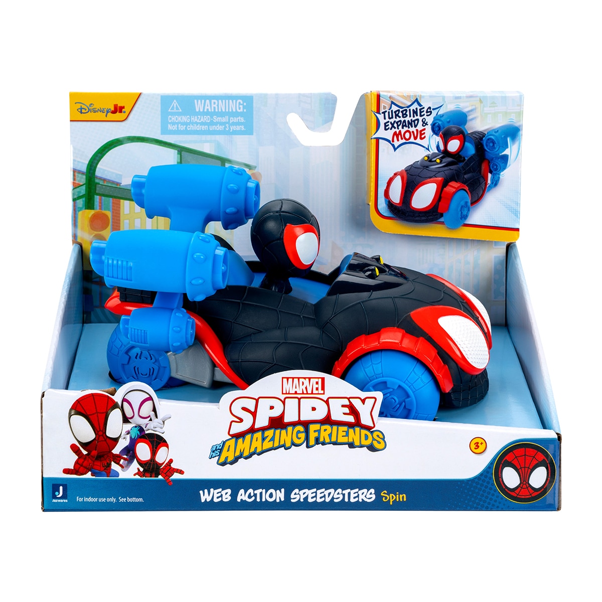 Imagen 5 de Vehículo con alas Web Action Speedsters Spidey And Friends Spiderman modelos surtidos