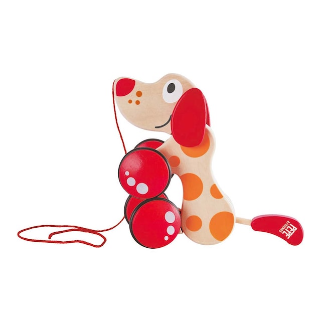 Imagen 0 de Perrito pepe arrastre juguete de madera Hape