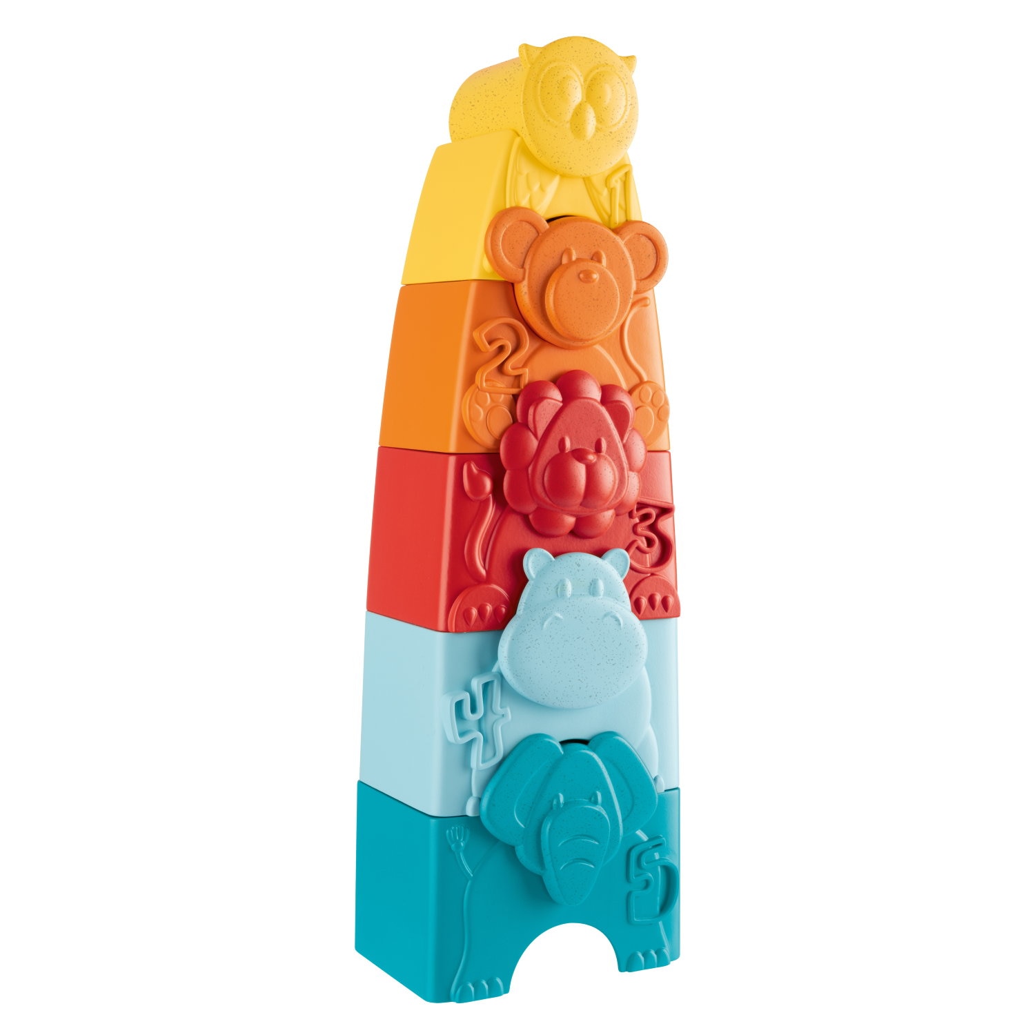 Torre apilable de animalitos ECO Chicco 4